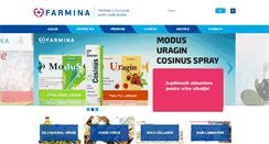 Desktop Screenshot of farmina.md